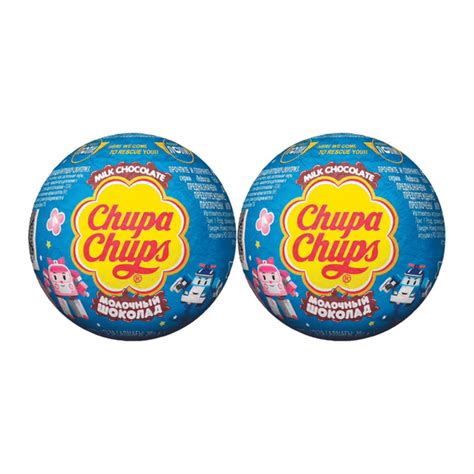 Шоколадный шар Chupa Chups с игрушкой , 20г 2шт (6402) - купить с ...