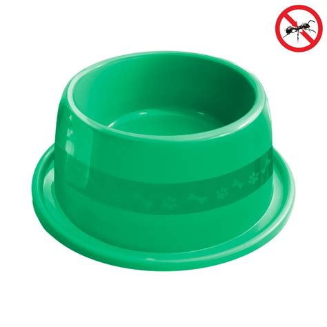 Comedouro Para Gatos E Cachorros Ml Anti Formiga Grande Verde