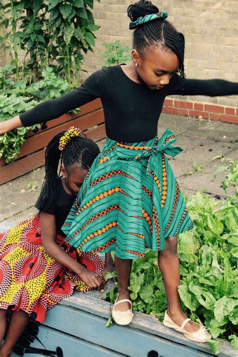 Handmade African Girls Skirt Ankara Kids Skirt Etsy