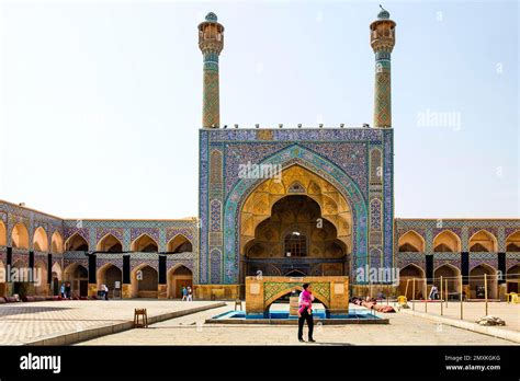 South Ivan Friday Mosque Masjid E Jomeh Isfahan Isfahan Iran Asia