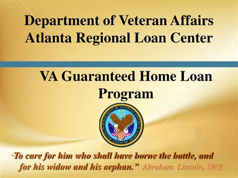 Ppt Va Guaranteed Home Loan Program Powerpoint Presentation Free Download Id 4211408