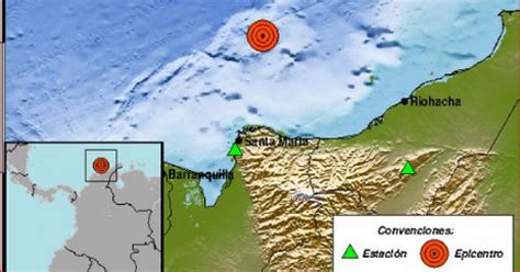 Fuerte Temblor Sacudió Esta Madrugada A Santa Marta El Caribe Y Buena