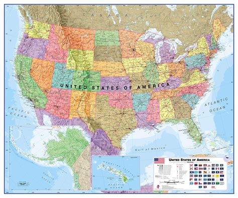 political map  usa  state map  world vrogueco