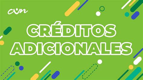 Créditos Adicionales YouTube