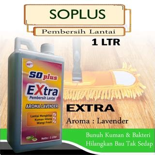 Jual Cod Diskon Pembersih Lantai Super Pel Extra Soplus Liter