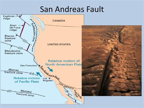 Diagram Of San Andreas Fault Small Earthquake Near The Big B