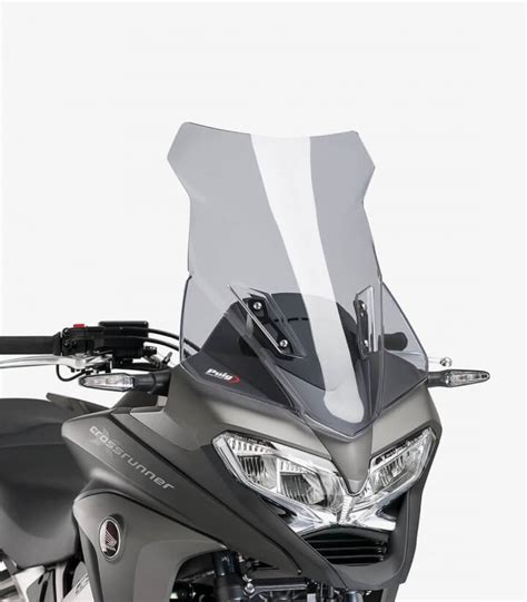 Honda Crossrunner Puig Touring Smoked Windshield 7626H