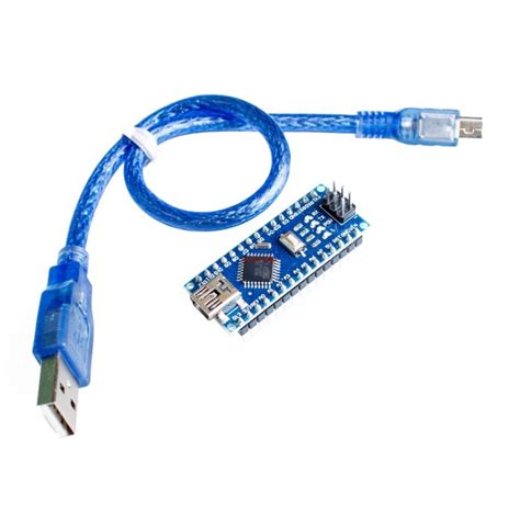 Buy Nano Arduino R3 CH340 Chip W USB Mini Cable Board Online Robu