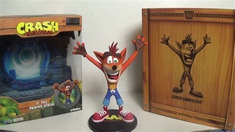 Crash Bandicoot Pvc Painted Statue Day One Exclusive Edition