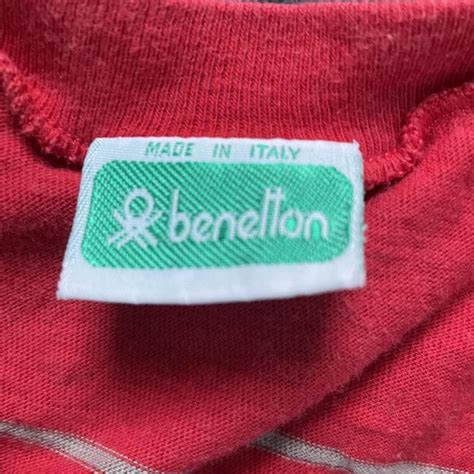 Vintage Unisex Benetton T Shirt Made And Purchased In Depop