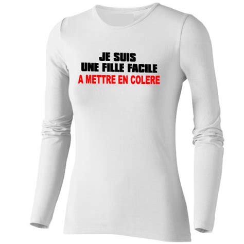 Nos Tee Shirts Femme T Shirt Fille Facile