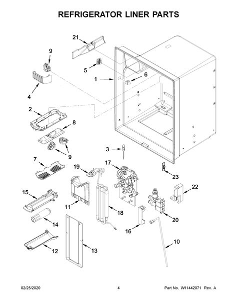 Parts And Plans For Maytag Refrigerator French Door Bottom Mount