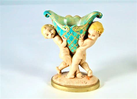 Vintage Cherubs Fontanini Set Of Two Angels By By SueEllensFlair