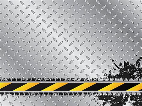 Industrial Background With Tire Treads Illustration Attention Caution