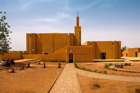 Diagrams of Niger's Bayt al-Hikma-inspired mosque and library ...