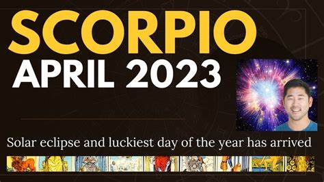 Scorpio April New Journey Arrives Thanks To Eclipse