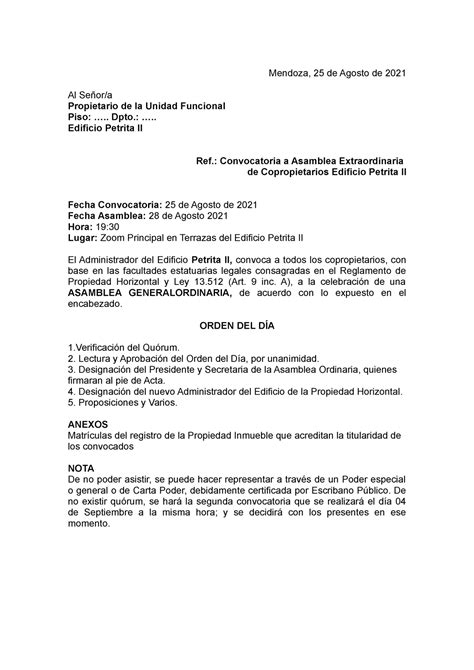 Modelo De Acta De La Modelo De Acta