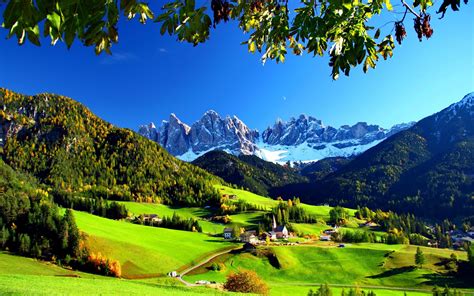 1 Val Di Funes Hd Wallpaper Sfondo Wallpaper Abyss