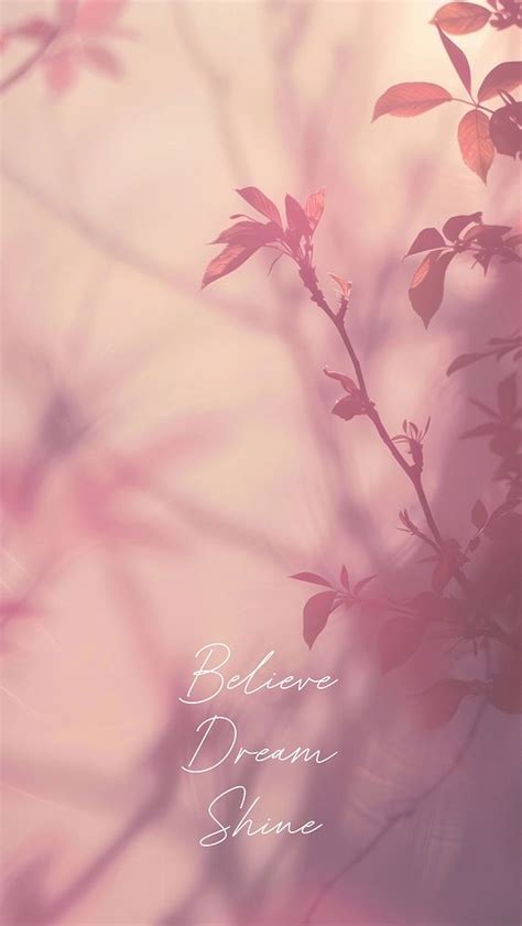 Believe Dream Shine Quote Facebook Premium Photo Rawpixel