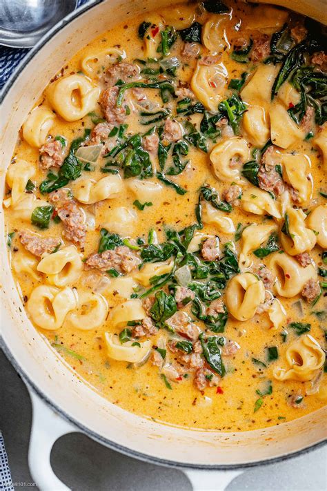 Sausage Tortellini Soup Recipe Tortellini Soup Recipe Eatwell