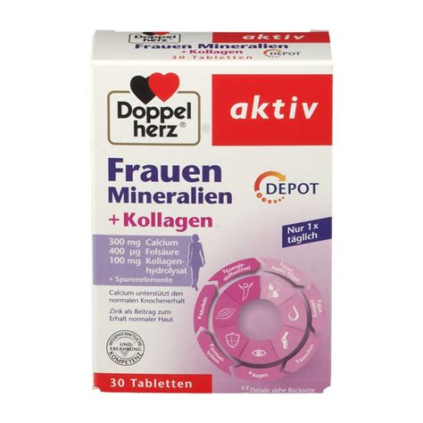 Doppelherz Aktiv Vitamini I Minerali Za Ene Sa Kolagenom Tableta