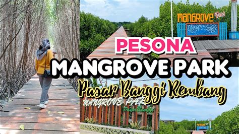 Pesona Mangrove Park Pasar Banggi Rembang Irawindari Youtube