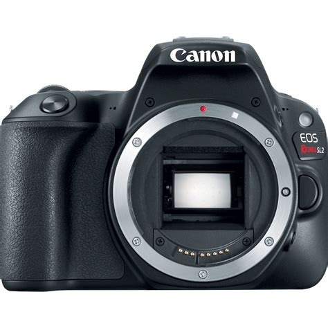 Canon Sl2 Eos Rebel Dslr Camera Canon Sl2 Black 2249c001 Bandh