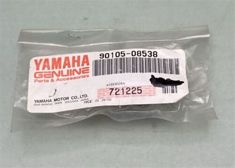 NEW GENUINE YAMAHA 90105 08538 EXHAUST Bolt Flange EBay