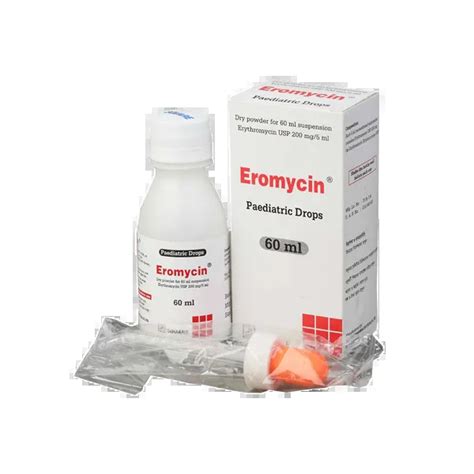 Buy Eromycin Ml Pediatric Drop View Uses Price Side Effects