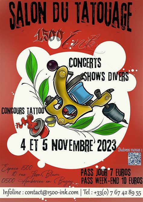 Salon Du Tatouage 1500 Ink Ink Conv