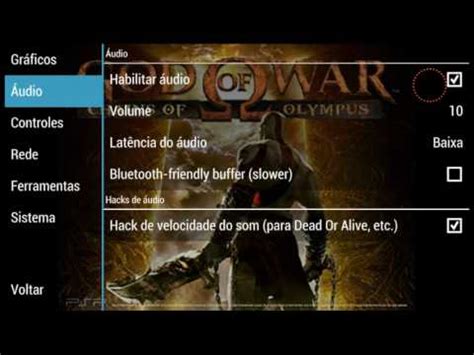 Como Configurar O God Of War Chains Of Olympus Ppsspp Emulador De Psp