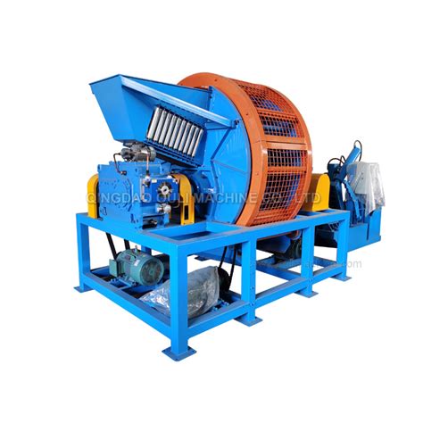 Fully Automatic Waste Tyre Recycling Production Line Rubber Cutting