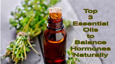 Top 3 Essential Oils To Balance Hormones Naturally Youtube