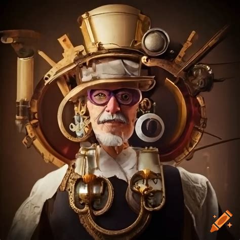 Steampunk Mad Scientist In A Laboratory On Craiyon