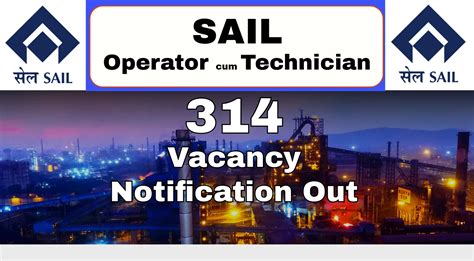 Sail Operator Technician Recruitment For Posts Out