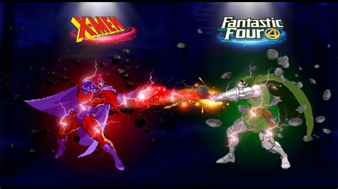 Magneto VS Doctor Doom Epic Marvel MUGEN Battle X Men VS Fantastic