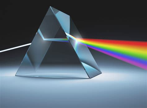 Triangular Optical Glass Prism For Learning Physics Light Refraction Rainbow Spectrum In 2021