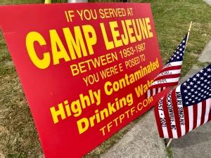 Water Contamination At Camp Lejeune And Other Military Facilities