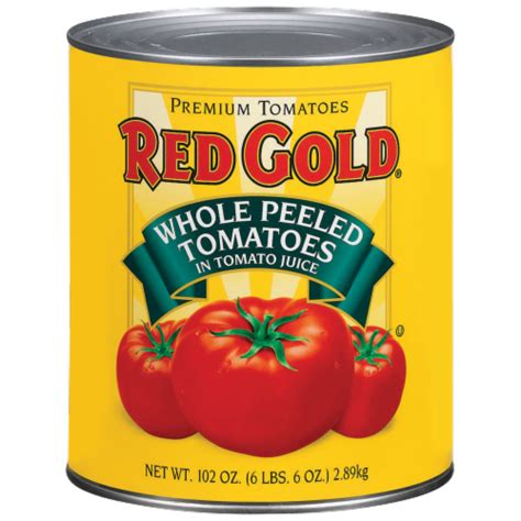 Red Gold Whole Peeled Tomatoes 102 Oz Kroger