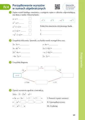 Page 13 Matematyka z kluczem matematyka ćwiczenia klasa 7