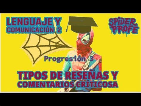 Spider Profe Leng Y Tipos De Rese As Y Comentarios Cr Ticos