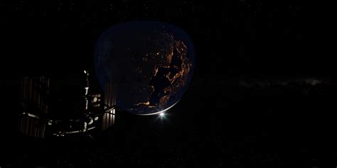 Timelapse Iss In Virtual Reality 360 Degree Video International Space