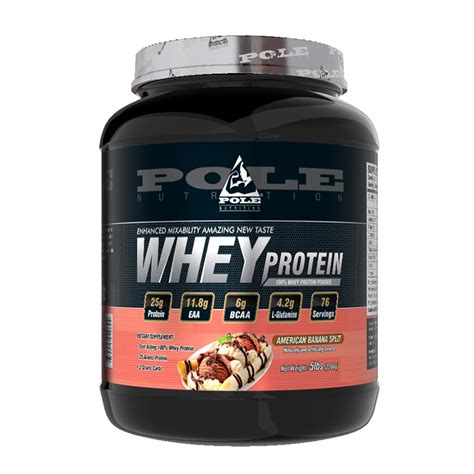 Buy Pole Nutrition 100 Whey Protein Powder 5 Lbs American Banana Split In Dubai Abu Dhabi