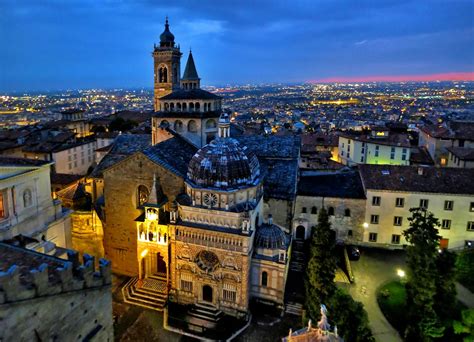 Bergamo Alta Dallalto Bergamo The Upper City From Above Flickr