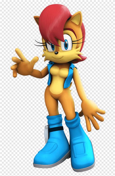 Sonic The Hedgehog Princess Sally Acorn Tails Sonic And The Black