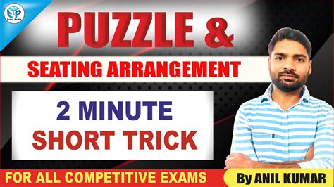 PUZZLE AND SEATING ARRANGEMENT PUZZLE AND SEATING ARRANGEMENT TRICKS