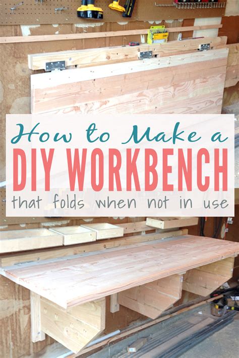 DIY Folding Workbench | Easy Instructions for Building a Floating Workspace