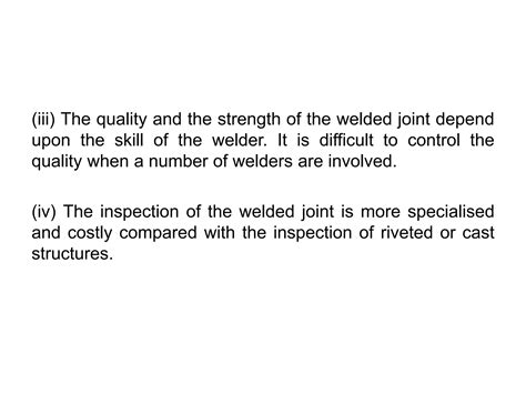 Design Of Welded Joints Ppt