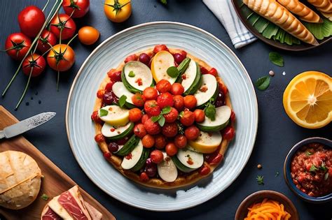 Premium Ai Image Delicious Food