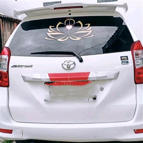 Jual Spoiler Avanza Xenia Mugen Fiber Mentah Non Cat Lampu Shopee